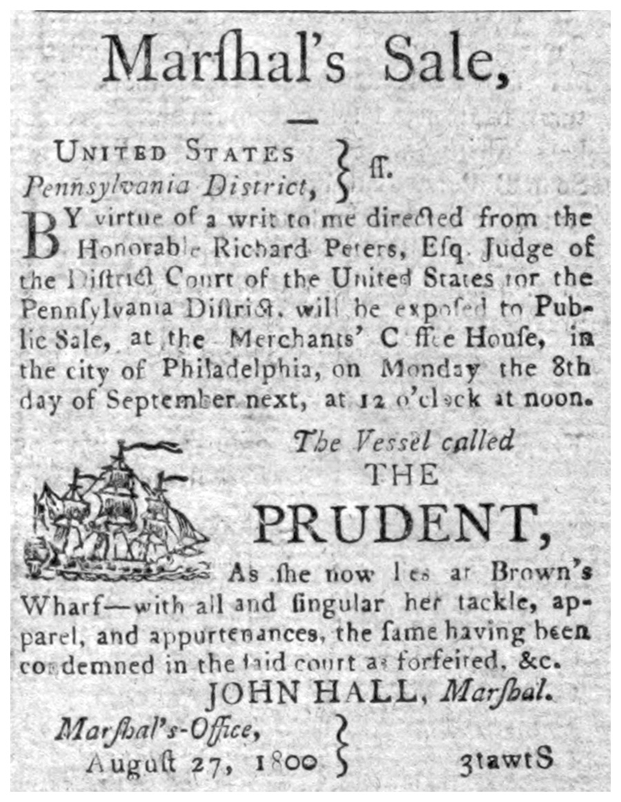 PAGAzette27Aug1899USVsPrudent