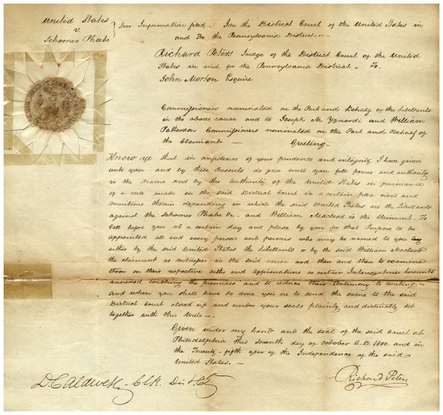 PetersOrderForCommissionToHavana1800