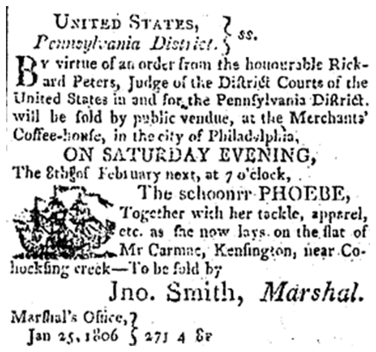 Philadelphia_Gazette_1806-02-07_2PhoebeAuctionProcessed